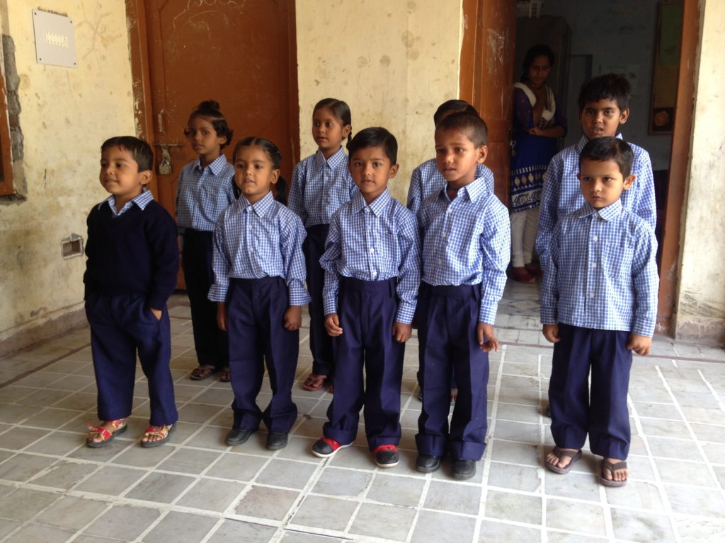 school children in India