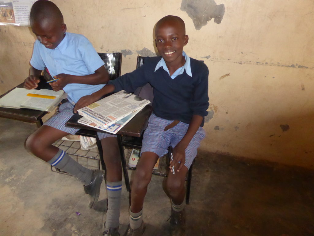 children at school in Kenya