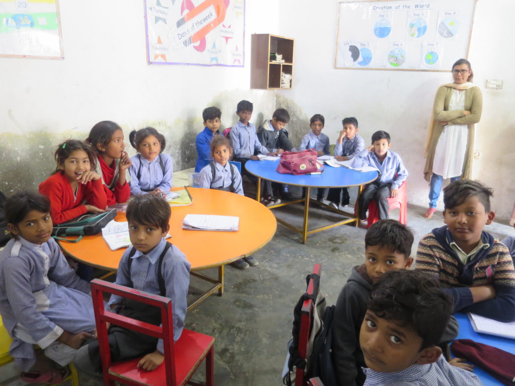 pupils at school in Pakistan