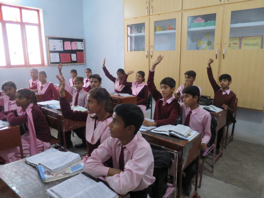 children at school in Pakistan